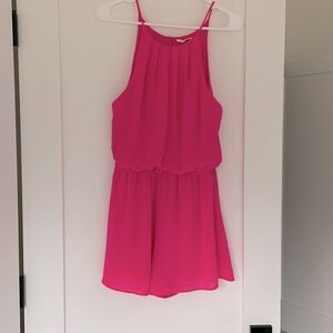 LUSH pink romper